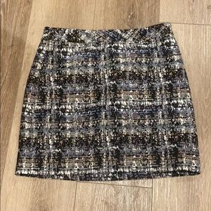 Express plaid skirt